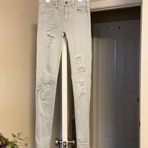 American eagle skinny jeans size 4
